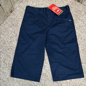 NWT The North Face Womens 10 Union Capri Cosmic Blue Action Sports/Bike Commute